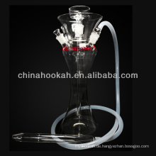 Neues Design Glas Wasserpfeife Shisha / Nargile / Wasser Rohr / hubbly Sprudeln mit guter Qualität CH8005